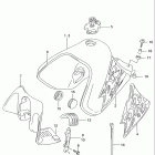 DR650SE Fuel tank (model t / v)