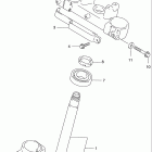 RM125 Steering stem (model t / v / w)
