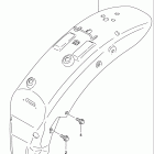 VS800GL INTRUDER Заднее крыло