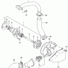 VS800GL INTRUDER Водяной насос