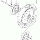 GSF600S BANDIT Переднее колесо
