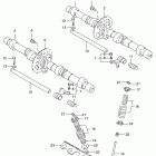 GSF1200S BANDIT Распределительный вал  /  клапана