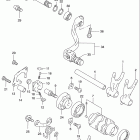 RM250 Механизм  переключения передач