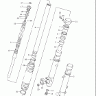 DR350 Передняя вилка