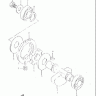 DR350SE Балансир кривошипа