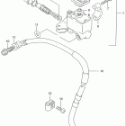 DR650SE Главный тормозной цилиндр,передний