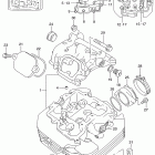 DR650SE Головка цилиндра