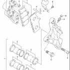 TL1000S Передний суппорт тормозной