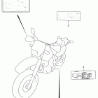 DR650SE Наклейки