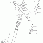 GSF1200S BANDIT Steering stem (gsf1200sv / sw / sx / sy)