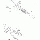 DR350SE Подножки