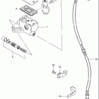 VS800GL INTRUDER Главный тормозной цилиндр,передний