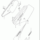 DR350SE Обтекатель рамы