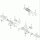 DR200SE Подножки