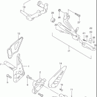 GSX-R600 Подножки