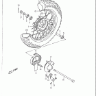JR50 Переднее колесо