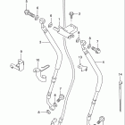 GSF1200S BANDIT Front brake hose (gsf1200sav)