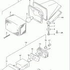 DR650SE Задний фонарь