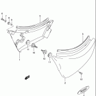 VS800GL INTRUDER Frame cover (model w / x)