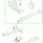 DR650SE Подножки