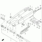 RM125 Rear swinging arm (model w)