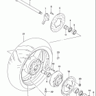 TL1000S Заднее колесо