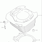 DR650SE Цилиндр