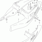 GSX-R600 Frame cover (model x)