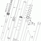 RM125 Front damper (model x)