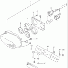 GSX-R600 Задний фонарь