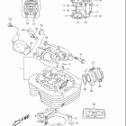 DR350 Головка цилиндра