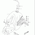 DR350 Топливный бак (модель X)