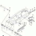 RM125 Rear swinging arm (model x)