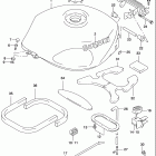 TL1000S Топливный бак (модель Y  /  K1)