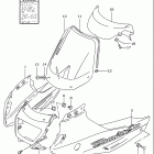 GSF600S BANDIT Cowling body (model w / x)