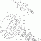 GSX-R600 Заднее колесо
