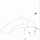 RM250 Заднее крыло