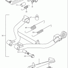 GSF600S BANDIT Подножка