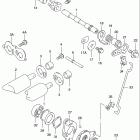RM125 Exhaust valve (model t / v / w / x)
