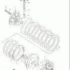 DR350SE Сцепление