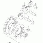 DR350SE Муфта стартера