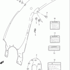 DS80 Rear fender (model t / v / w / x)