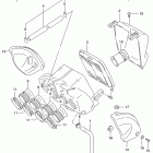 GSF1200S BANDIT Воздухозаборник