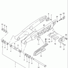 RM250 Rear swinging arm (model t)