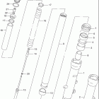 GSX-R600 Front damper (model v)