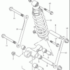 GSF600S BANDIT Втулки заднего рычага