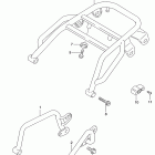 DR650SE Grip - carrier (model t / v / w / x)