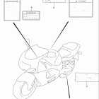GSX-R600 Наклейки
