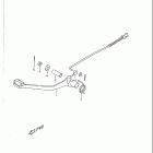 JR50 Задний тормоз