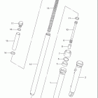 DS80 Передняя вилка